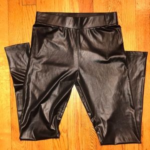 Leather Style Leggings